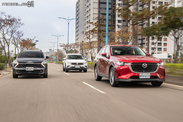 越級挑戰前的初試啼聲！CX-60 x Sportage x Tiguan