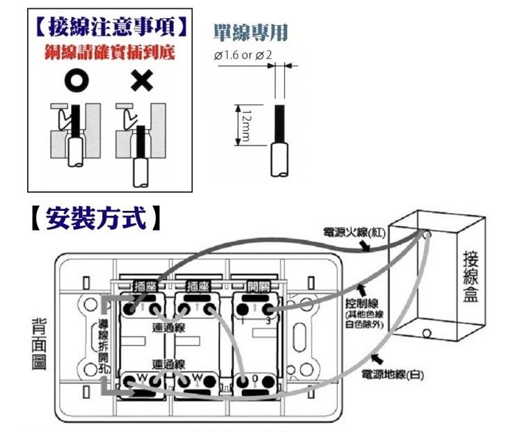 複雜的兩個開關控制一個燈～”～