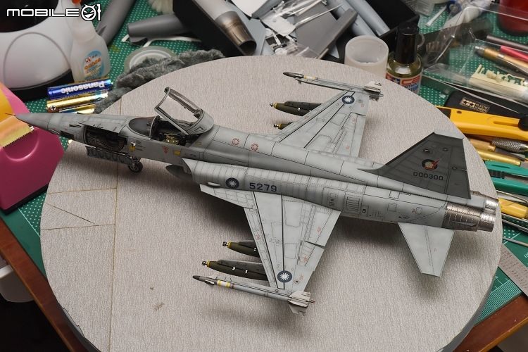 [模型製作記] 中華民國空軍最多零的F-5E 1/48