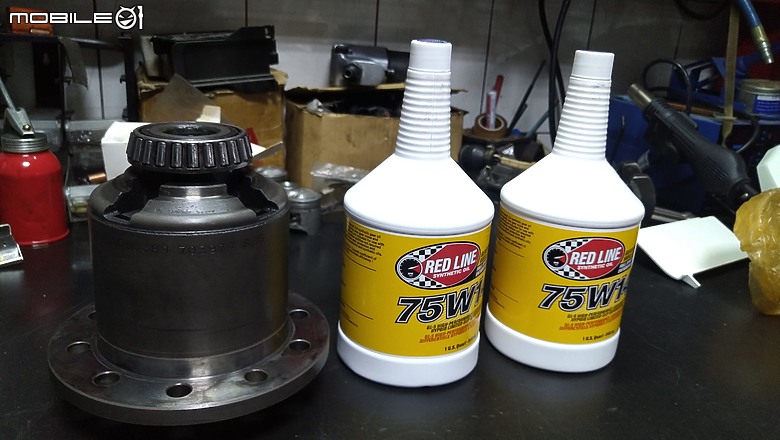 點我看大圖 E34 DIY專輯31 原廠LSD限滑差速器搭載