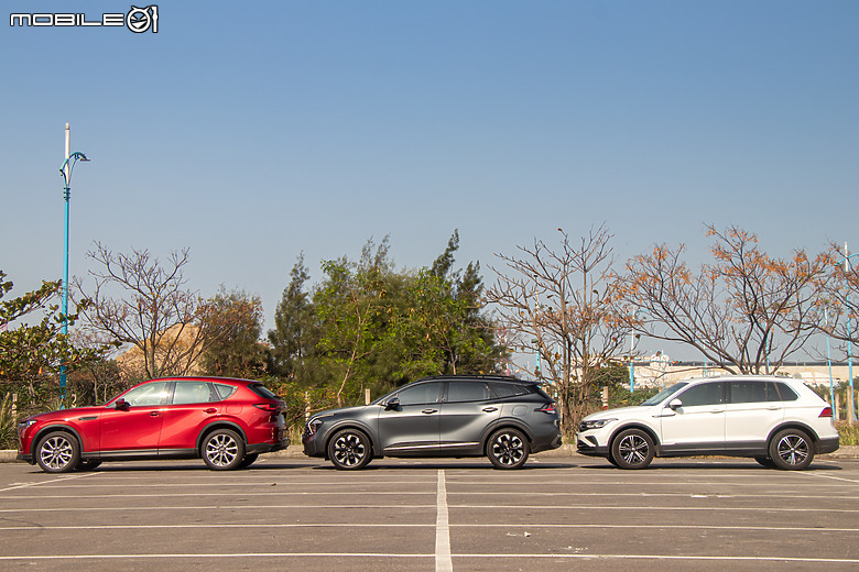 越級挑戰前的初試啼聲！CX-60 x Sportage x Tiguan