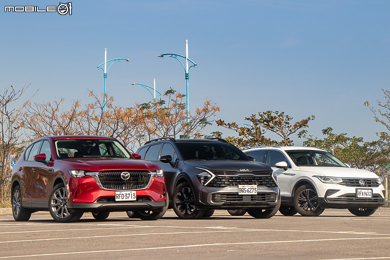 越級挑戰前的初試啼聲！CX-60 x Sportage x Tiguan
