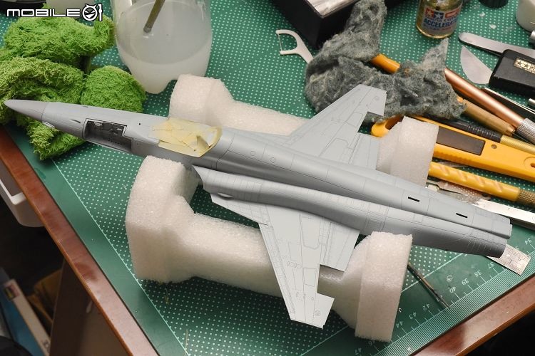 [模型製作記] 中華民國空軍最多零的F-5E 1/48