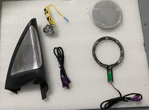 DIY - Carplay 喇叭發光罩 水晶套件