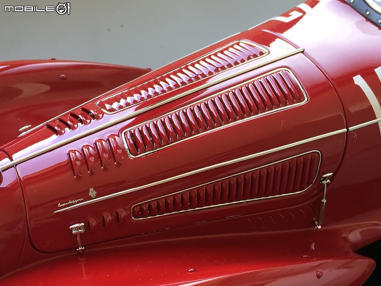 日本Make Up Co.,Ltd. / 酒井文雄 聯名 - 原廠完成品 1/12 Alfa Romeo 8C 2900B Mille Miglia 1938