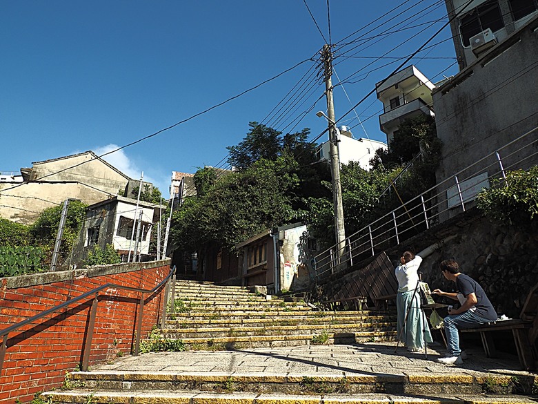 【小惡魔金龍踏春】鄞山寺(汀州會館)、龍山寺、清水巖、福佑宮、重建街、日本警官宿舍、滬尾小學校禮堂，附掛真理街阿給 — 淡水古蹟一日行旅 上半場