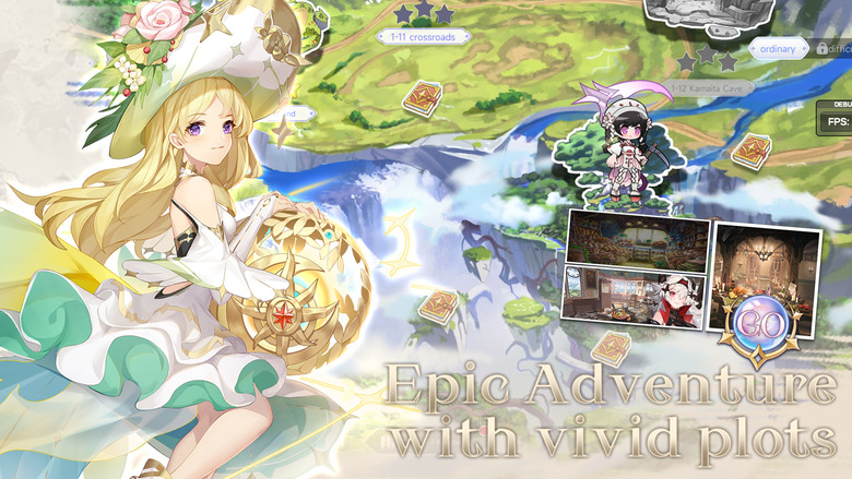 《Ark Battle Girls - Idle RPG》 方舟戰鬥少女 1月6日 全球公測 二次元美少女卡牌 | 扮演天行者與命運少女組成團隊 拯救世界 | 畫風鮮豔色彩 消耗行動點數 獨特戰鬥系統