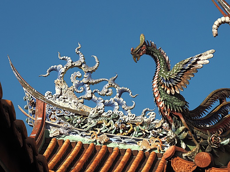 【小惡魔金龍踏春】鄞山寺(汀州會館)、龍山寺、清水巖、福佑宮、重建街、日本警官宿舍、滬尾小學校禮堂，附掛真理街阿給 — 淡水古蹟一日行旅 上半場