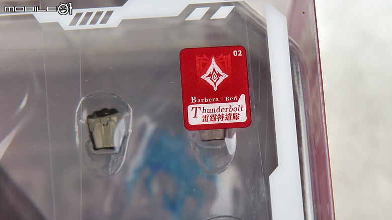 點我看大圖 【大漫匠】老婆會生氣的玩具! 核金重構 雷霆特遣隊 芭貝拉.紅 1/9 包膠機娘 沒有細節!!