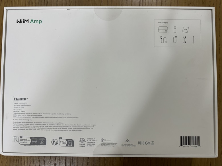 WiiM AMP 開箱