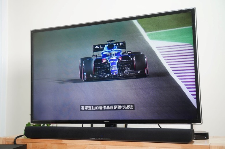 開箱朋友的 YAMAHA SR-B40A sound bar,試聽完直接被燒到XD