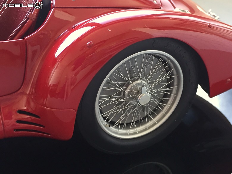 日本Make Up Co.,Ltd. / 酒井文雄 聯名 - 原廠完成品 1/12 Alfa Romeo 8C 2900B Mille Miglia 1938