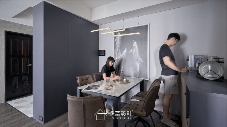 【開箱】桃園龜山A8首購屋-現代風-深色系裝潢也可以很有溫馨感