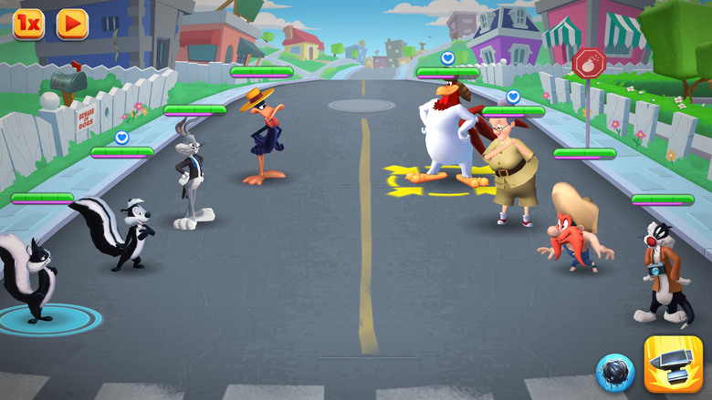 《Looney Tunes&trade; 反斗世界 - ARPG》 樂一通 華納兄弟卡通系列 IP 兔巴哥、太菲鴨、火星人瑪文和所有經典卡通角色 組織最強大的「卡通隊伍」在樂一通世界掀起瘋狂大亂鬥