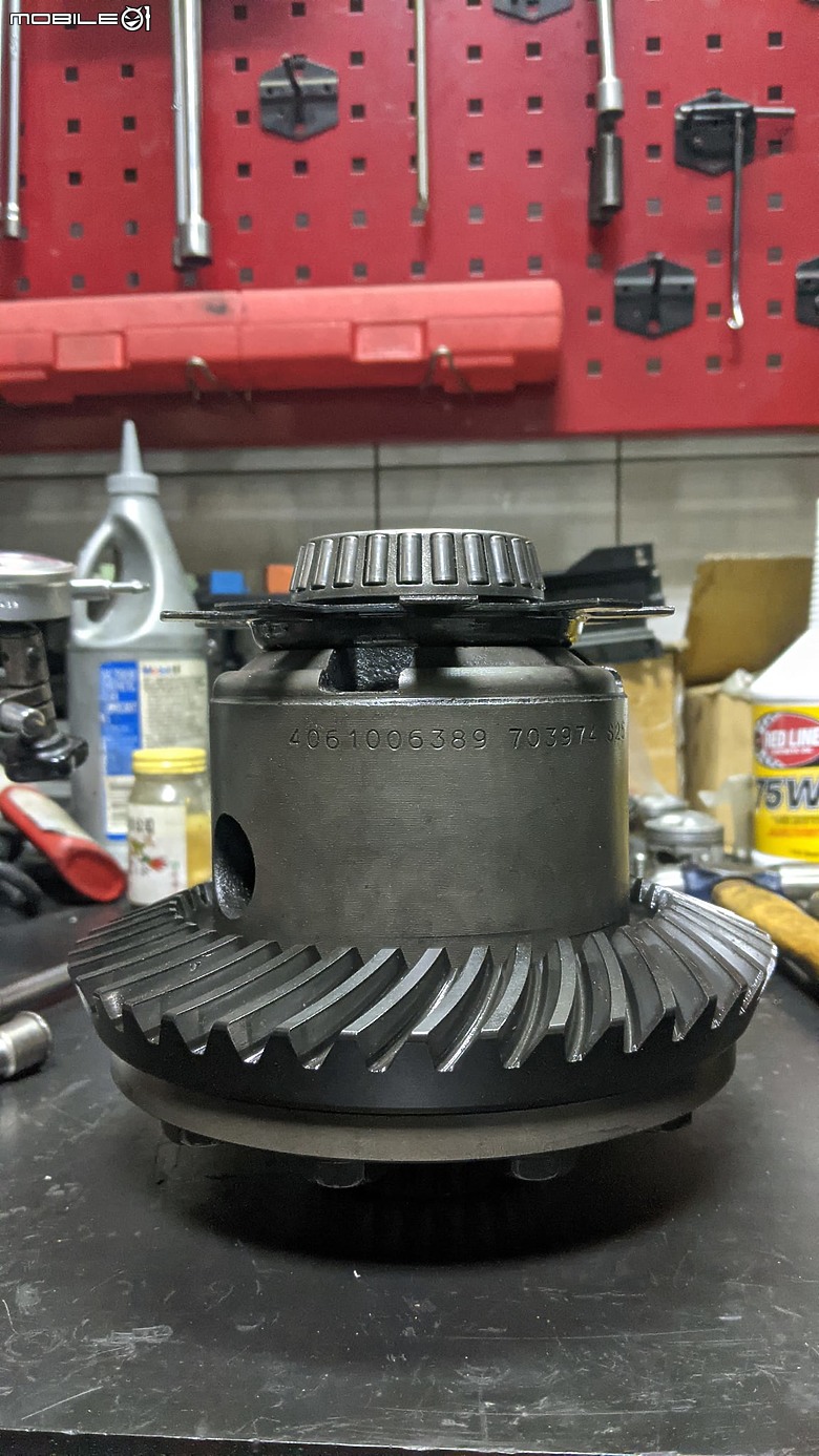 點我看大圖 E34 DIY專輯31 原廠LSD限滑差速器搭載