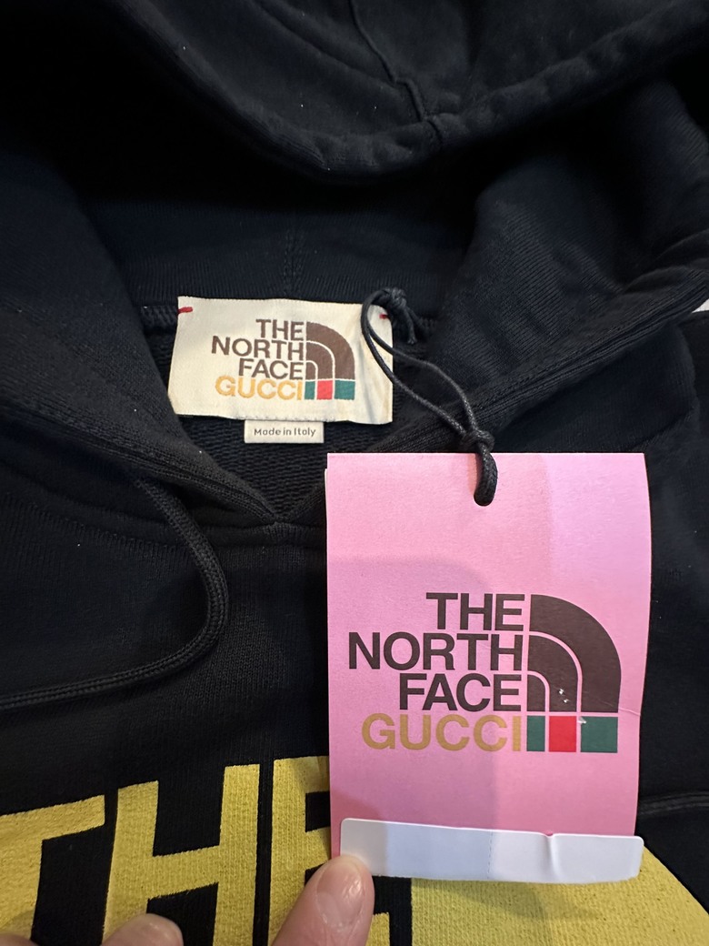 「開箱」 THE NORTH FACE & GUCCI 聯名帽T