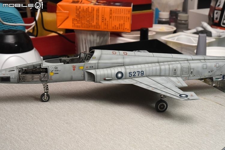 [模型製作記] 中華民國空軍最多零的F-5E 1/48