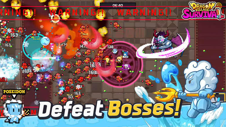 《龍之生存》 Dragon Village Survival 龍村題材的肉鴿射擊生存手遊 | 像素風格 Roguelike 選擇龍族技能 每個龍都有獨特的技能組合 與傳說中的龍一起保護村莊