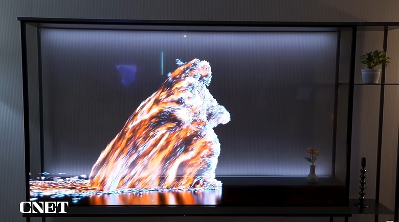 CES 2024展前三星跟LG透明OLED