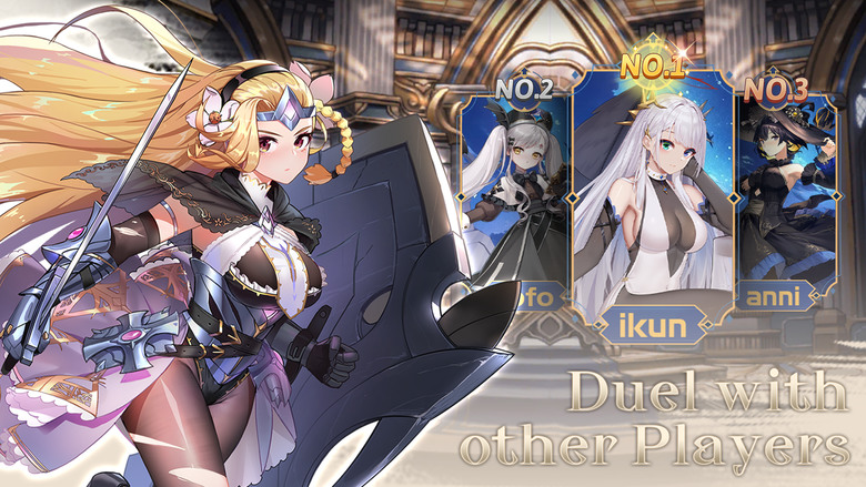 《Ark Battle Girls - Idle RPG》 方舟戰鬥少女 1月6日 全球公測 二次元美少女卡牌 | 扮演天行者與命運少女組成團隊 拯救世界 | 畫風鮮豔色彩 消耗行動點數 獨特戰鬥系統