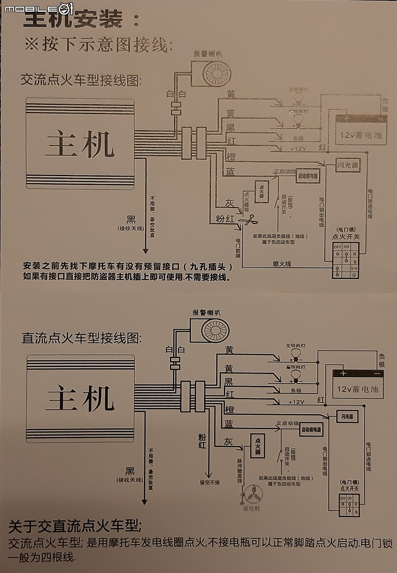 關於……五期噴射二代戰 DIY安裝防盜器!!!