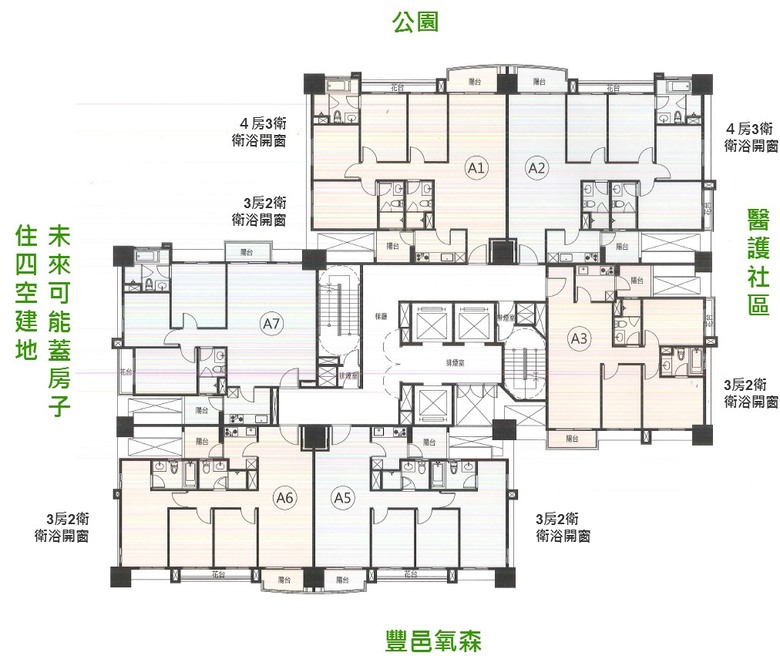 A7買房筆記【10】豐邑Greenin.樂善國小+社區+植物多(價格+付款+比價+未開案情報)