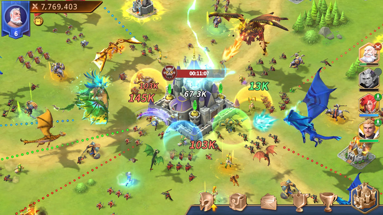 《Dragon Siege: Kingdom Conquest》 1月17日 東亞服開啟 西方奇幻龍族題材 大規模即時戰爭 SLG | 領地經營建設收穫資源研發科技 招募強力龍與騎士 組成專屬部隊
