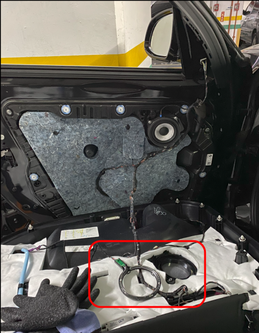 DIY - Carplay 喇叭發光罩 水晶套件