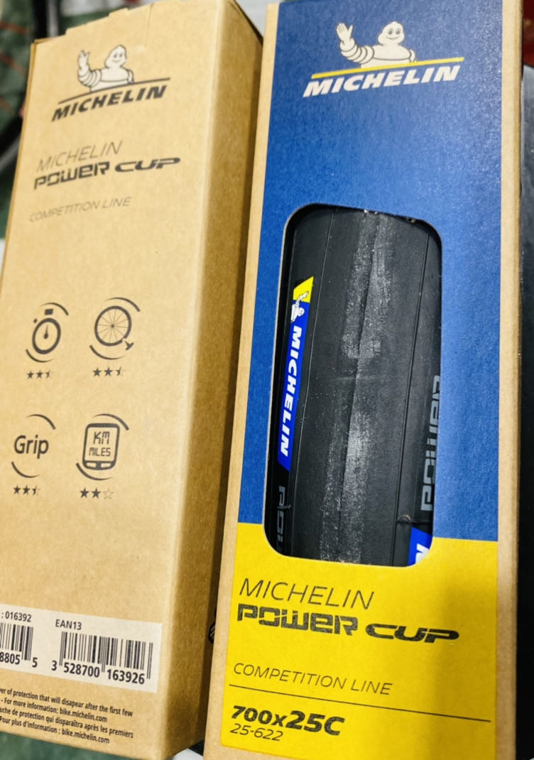 往日情與新戀情 Michelin Power Cup (25C) 新胎分享