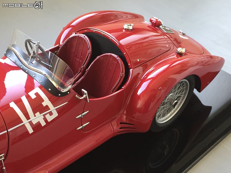 日本Make Up Co.,Ltd. / 酒井文雄 聯名 - 原廠完成品 1/12 Alfa Romeo 8C 2900B Mille Miglia 1938