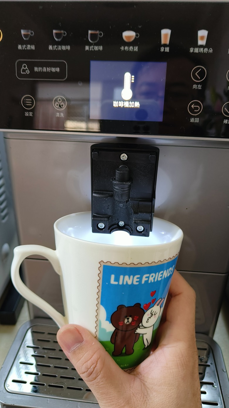全自動咖啡機 牛奶系統清洗 Panasonic NC-EA801