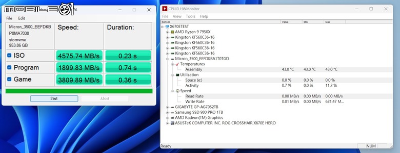 點我看大圖 美光 Micron 3500 SSD 固態硬碟開箱實測 以專業加速設計提供更高主機/筆電效能提升