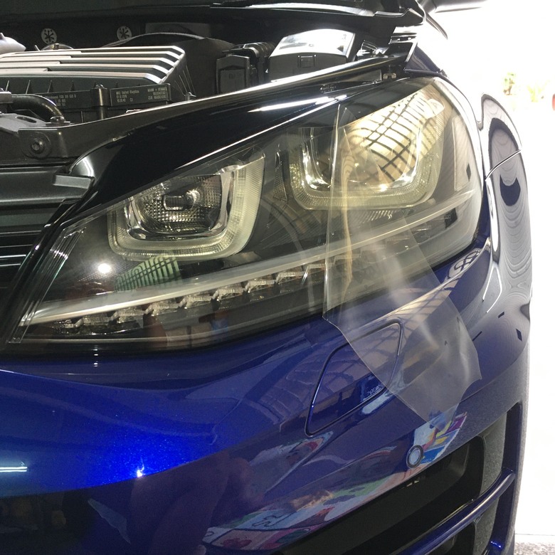 2017 Golf R 更換7年大燈犀牛皮