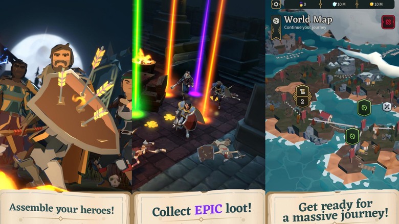 《Idle Dungeon Raiders》 1月29日 更新 放置地下城攻略 扮演地牢大師 組建強大英雄隊伍 挑戰地下城 | 歐美暗黑 3D 方塊人風格 自動探索地下城+自動戰鬥 可手動施放奧義