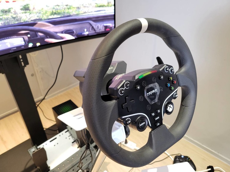 每個男孩子的夢想遊戲空間-寬螢幕：GIGABYTE AORUS CO49DQ+ Arozzi Velocita+MOZA賽車組