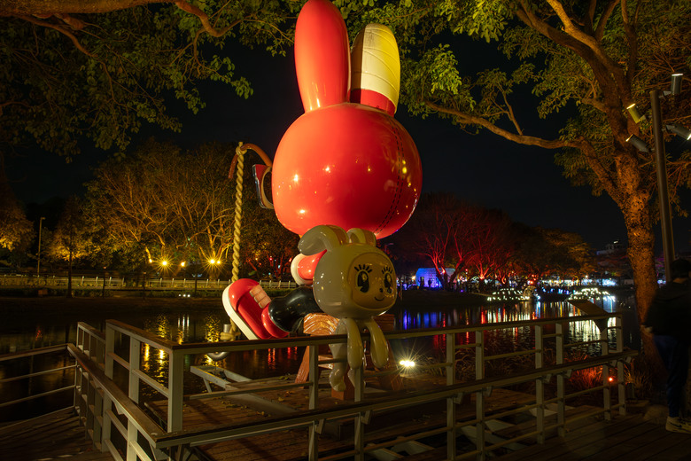 【小惡魔金龍踏春】新營鐵道文化園區|鹽水永成戲院、八角樓、月津港燈節
