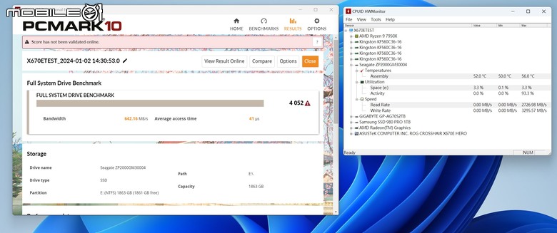 點我看大圖 Seagate FireCuda 540 PCIe Gen 5 SSD 開箱實測 以高生涯寫入壽命為主打的高速儲存選擇