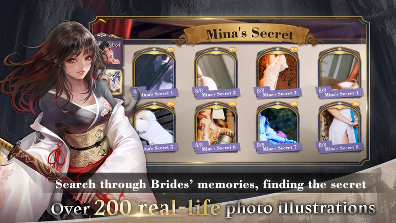 《暗黑新娘：9V9 策略RPG》 Dark Brides Vampire 吸血鬼題材 魔幻美少女 RPG 創新的 9v9 戰鬥玩法 | 召喚收集養成 50+ 新娘美少女 韓語發音 火辣身材 約會系統