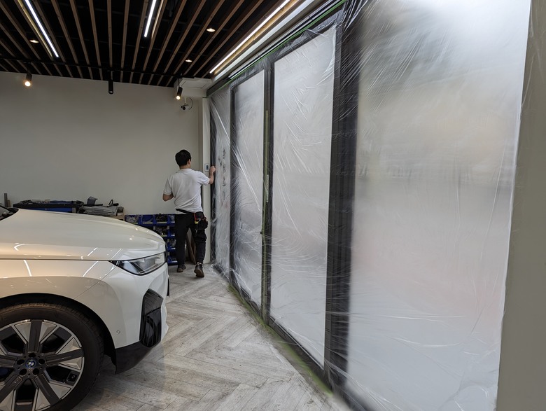 德國車就是要包德國膜-BMW IX包膜施工分享