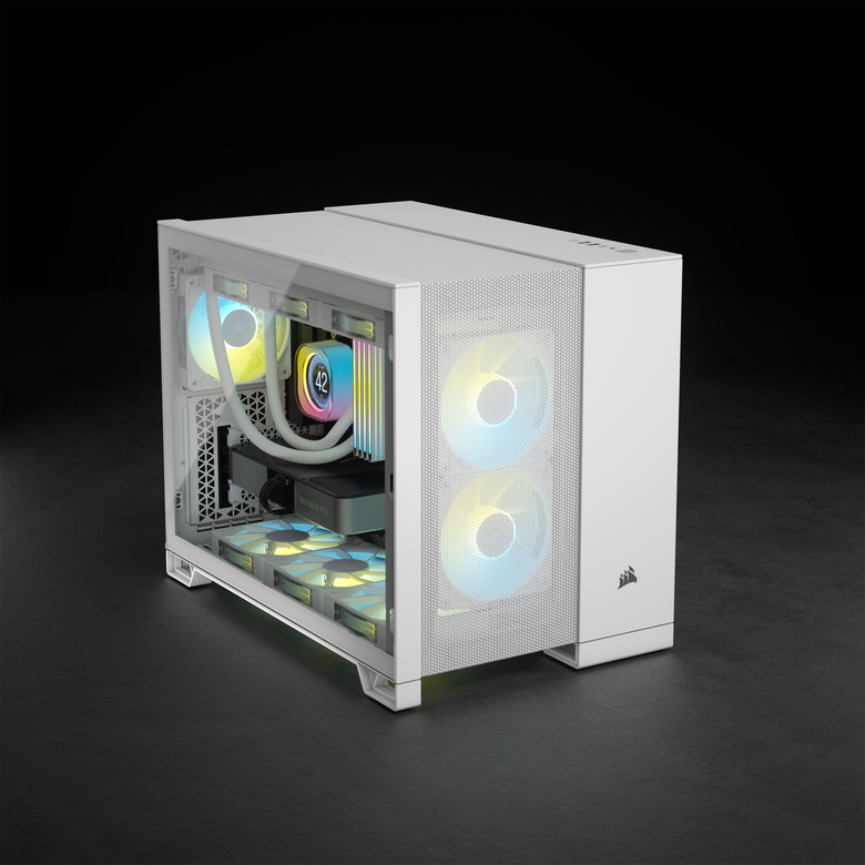 CORSAIR 推出新款雙腔室機殼 6500/2500 系列 不僅提供全景/氣流多樣化配置 還支援背插系統讓主機更簡潔美觀