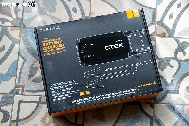 CTEK PRO25SE 智慧車用電瓶充電器開箱測試｜充電效率有感提升，定期使用方能發揮最大價值！