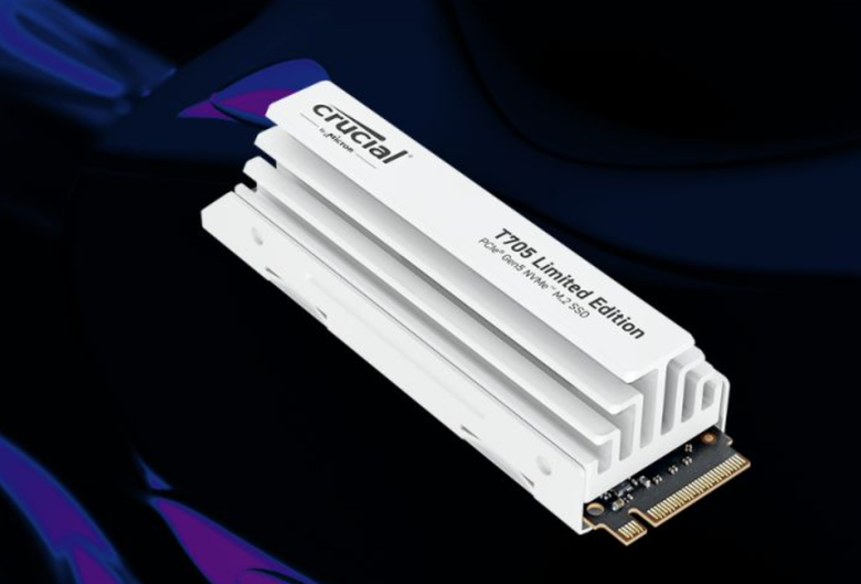 美光 Crucial 推出 T705 PCIe Gen 5 SSD 以最高 14.5 GB/s 讀取速度推升旗艦 SSD 性能