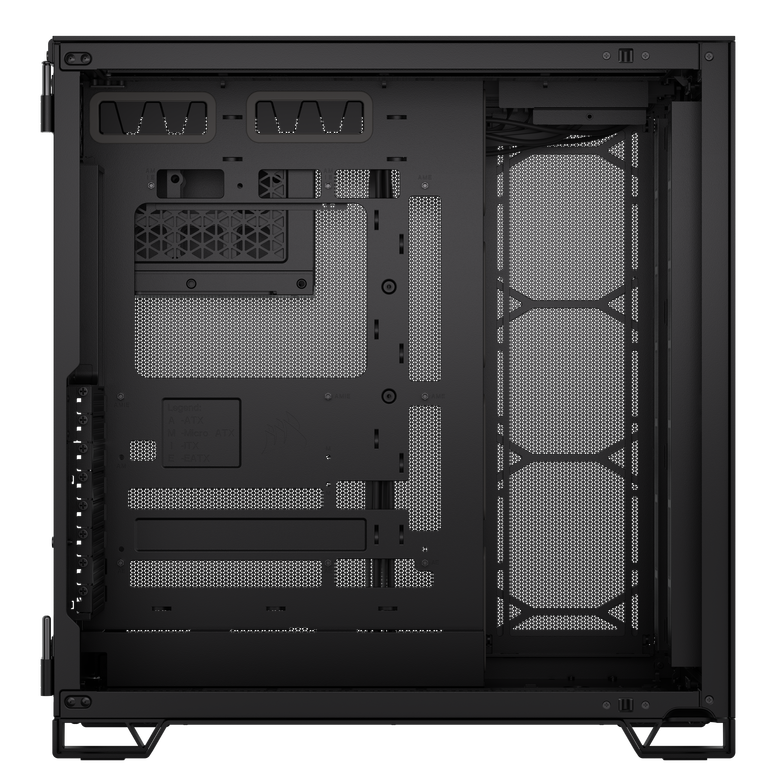 CORSAIR 推出新款雙腔室機殼 6500／2500 系列 不僅提供全景／氣流多樣化配置 還支援背插系統讓主機更簡潔美觀