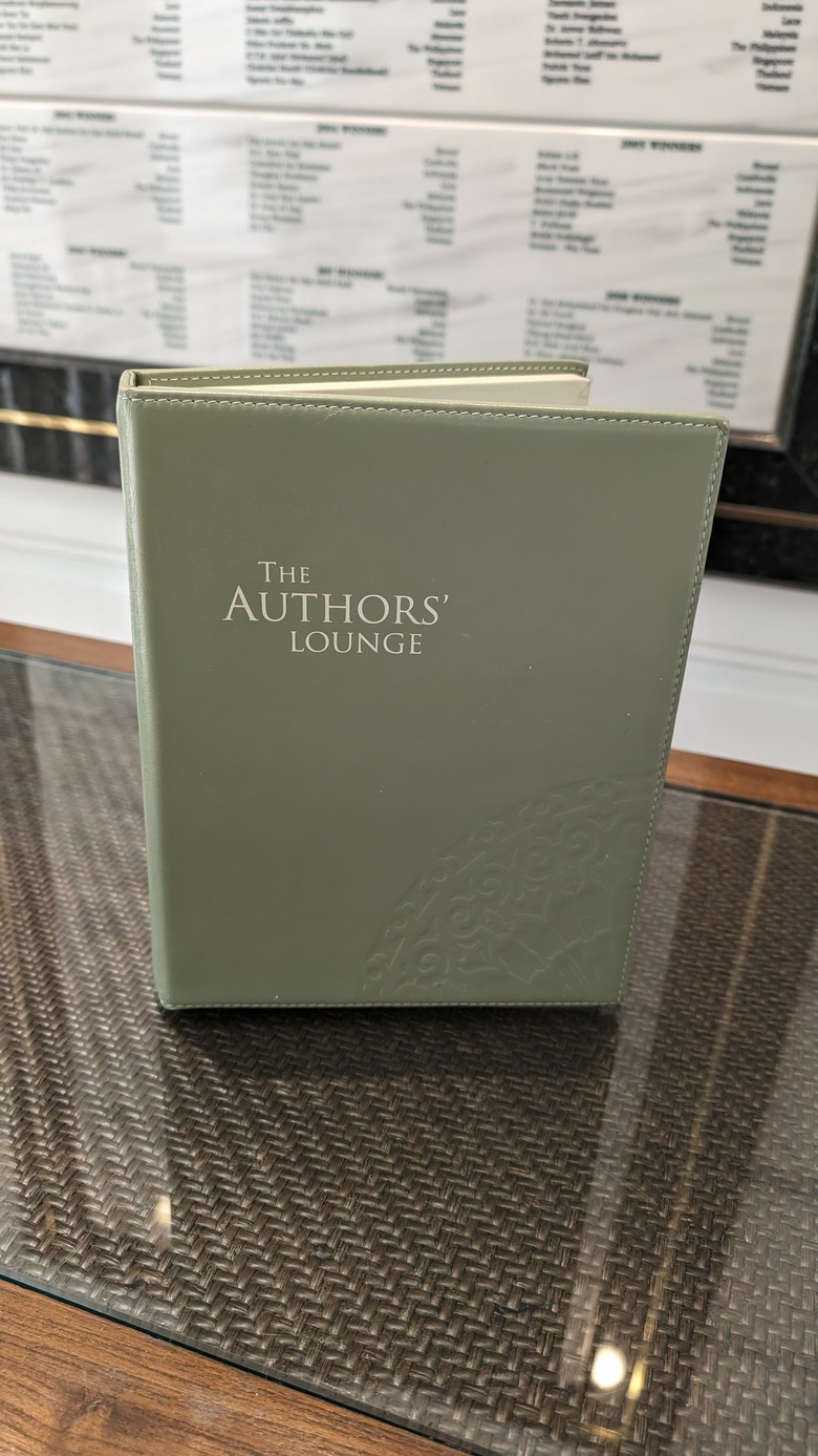 再見, 總有一天 - 成立近150年的曼谷文華東方酒店參觀 & 知名的Author's Lounge照片/作家分享~