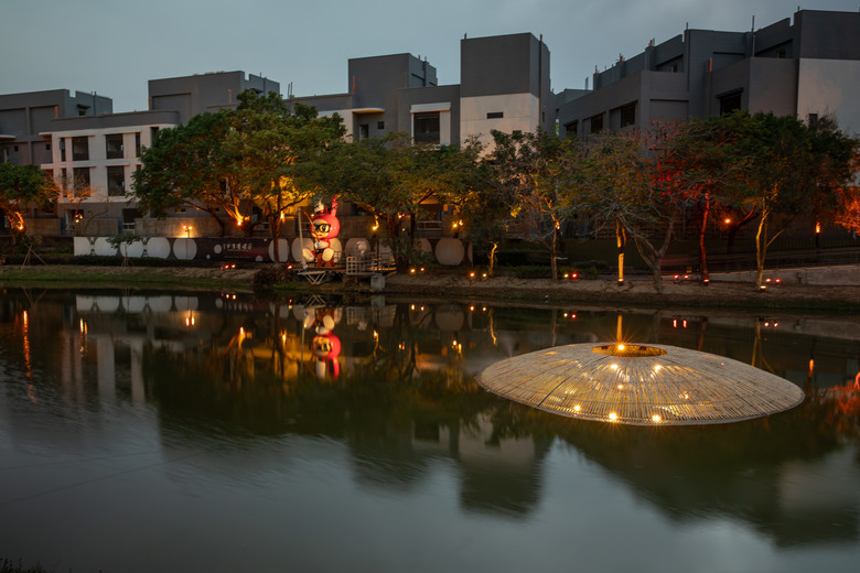 【小惡魔金龍踏春】新營鐵道文化園區|鹽水永成戲院、八角樓、月津港燈節