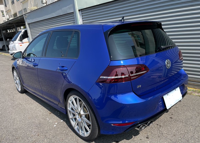 2017 Golf R 更換7年大燈犀牛皮
