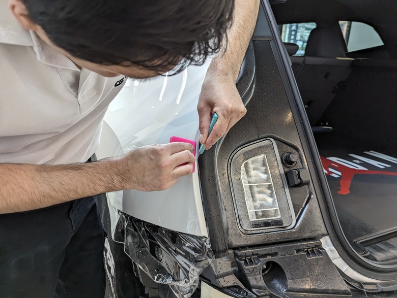 德國車就是要包德國膜-BMW IX包膜施工分享