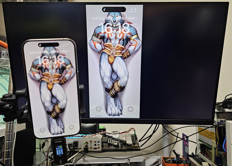 點我看大圖 威世波 WaveSplitter 主動式USB Type-C to HDMI 8K60Hz HDR轉接器開箱