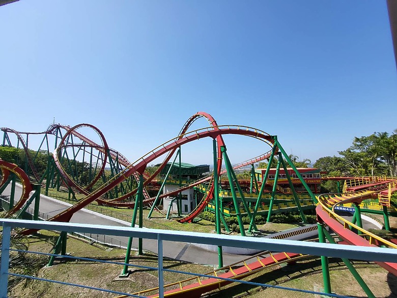 【小惡魔金龍踏春】重遊學生時期的遊樂場樂園_劍湖山世界