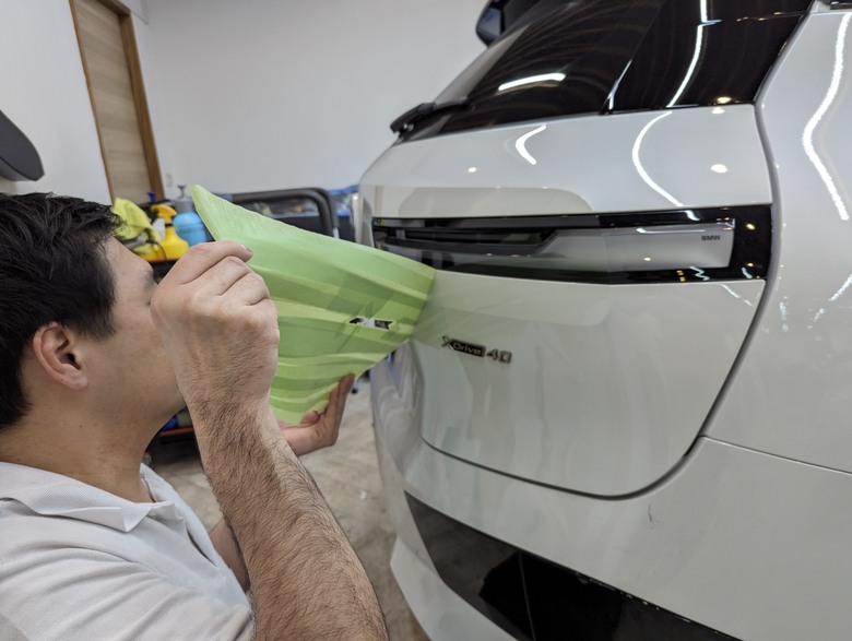 德國車就是要包德國膜-BMW IX包膜施工分享